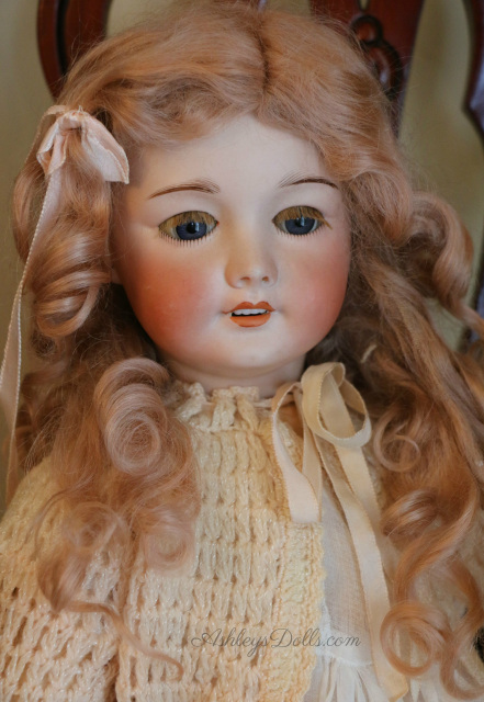SOLD Antique SFBJ 301 French Bisque Doll, 22 IN, Antique French Doll PARIS